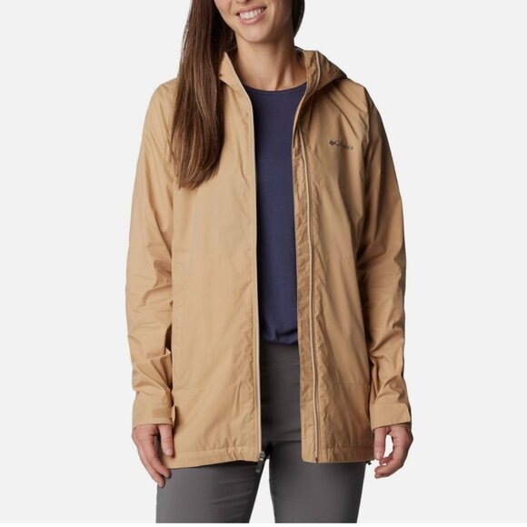 Columbia Women's Switchback Lined Long Jacket Comfort New NWT Medium $100 retail - Picture 2 of 7
